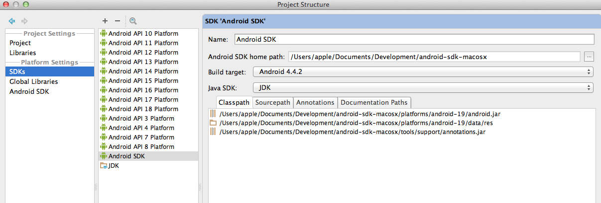 Android Studio Is Not A Valid Path For Sdk Mac Os X